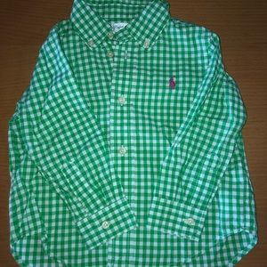 SOLD 🎉Boys Ralph Lauren Button down shirt